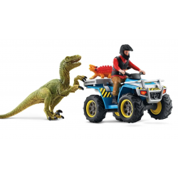 Schleich Quad Escape From Velociraptor