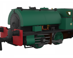 Port of Par - Unlined Dark Green (DCC Sound Fitted)