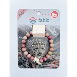 Fahlo Snow Leopard Tracking Bracelet