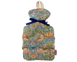 Strawberry Thief Sky Wheat Bottle