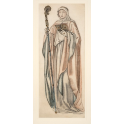 Coffee with a Curator: Edward Burne-Jones's Saint Radegunda and Morris & Company in Cambridge