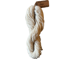 White DK Alpaca Yarn from Sazi