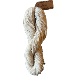 White DK Alpaca Yarn from Sazi