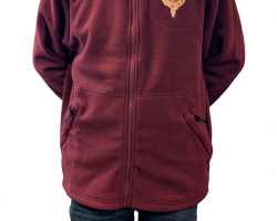 WSR Burgundy Fleece Medium