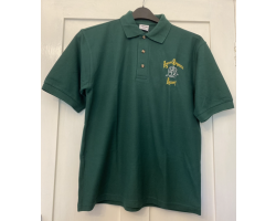 Bottle Green Polo Shirt (Size Large)