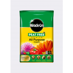 3 bags of 40L Peat-Free Miracle-Gro
