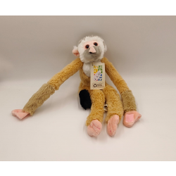 Petjes Cute Hangers Squirrel Monkey beige 33cm