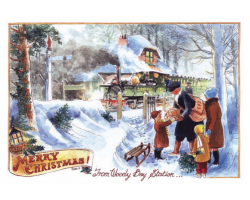 (2024) Eric Leslie Christmas Cards - Pack of 5 cards and envelopes