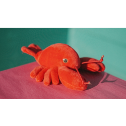 Mini red lobster plush toy