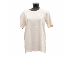 100% organic cotton BCS T- Shirt - Stone