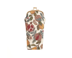 Pomegranate and Lemon Glasses Pouch