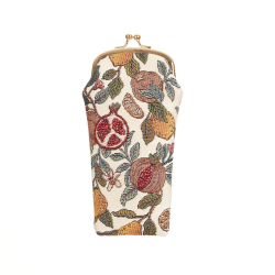 Pomegranate and Lemon Glasses Pouch