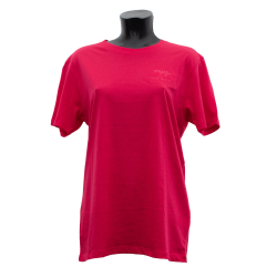 100% organic cotton BCS T- Shirt - Hot Pink SMALL