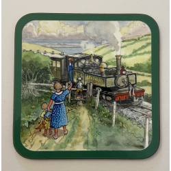 Eric Leslie Coaster: Children greeting the train