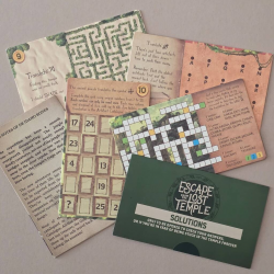 Escape from the Lost Temple - Play-at-home Escape Game