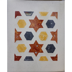 Geometry VI (Scagliola) by Danish Bashir