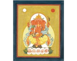 Ganeśa in the Nepali Paubha Tradition by Sandra Hill