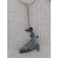 Salmon keyring