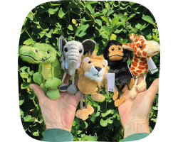 Animal Finger Puppet Set