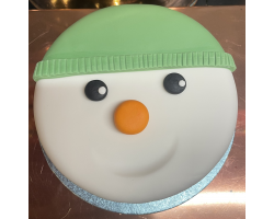 Christmas Cake - Snowman
