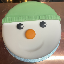 Christmas Cake - Snowman