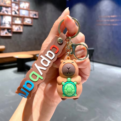 Capybara Keyring Turtle