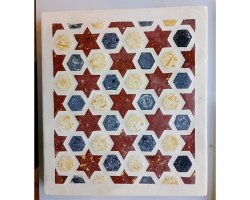Geometry XIV (Scagliola) by Danish Bashir