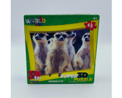 Petjes Super 3D puzzle Meerkat