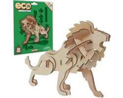 Eco 3D wooden puzzle - Lion