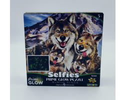 Petjes Prime Glow puzzle Wolf