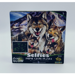 Petjes Prime Glow puzzle Wolf