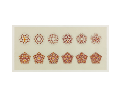 Pentagonal Transformation (Print) (50 x25cm) by Marzieh Kaviani