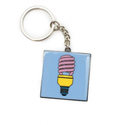Michael Craig-Martin 'Untitled (bulb)' Keyring