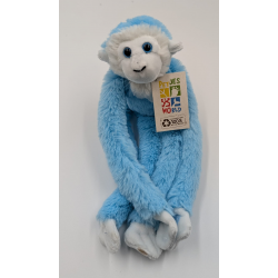 Petjes Cute Hangers Blue Monkey 33cm