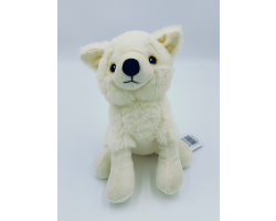 Petjes Ecombacks White Wolf Sitting 20cm