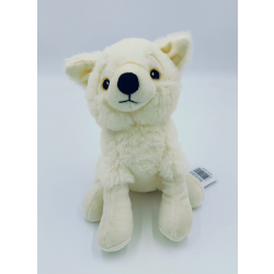 Petjes Ecombacks White Wolf Sitting 20cm