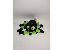 Tarantula Plush Hunter Black / Green
