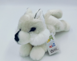 Petjes Cubsy White Wolf Lying 24cm