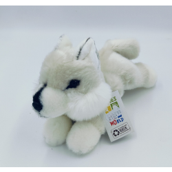 Petjes Cubsy White Wolf Lying 24cm