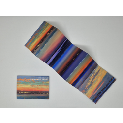 Sarah Butterfield: Dusk and Dawn in The Solent - July to December - Concertina Postcard Set