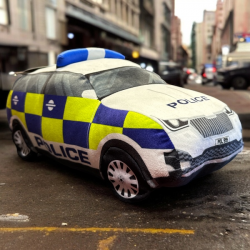 Police Car 3D Plush Toy