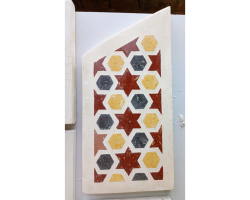 Geometry XVI (Scagliola) by Danish Bashir