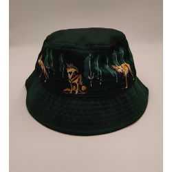 Petjes Child Bucket Hat Wolf Green