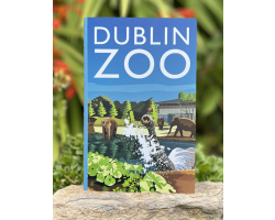 a copybook with a soft cover displaying an art image of elephants in their  habitat