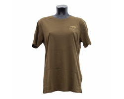 100% organic cotton BCS T- Shirt - Khaki