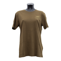 100% organic cotton BCS T- Shirt - Khaki