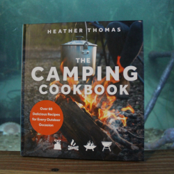 Hardback book camping cookbook
