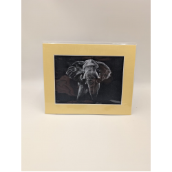 A brush with Africa Elephant (1A)