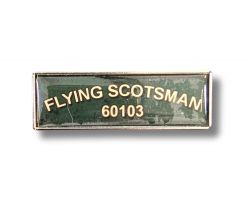 Flying Scotsman Rectangle Badge
