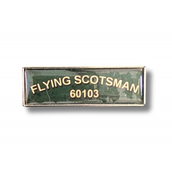 Flying Scotsman Rectangle Badge